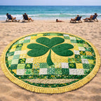 Quick-Drying Sand-Resistant Round Beach Towel (Ø59 in)