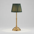 Touch Dimmable LED Table Lamp - Cordless and Rechargeable in Brass