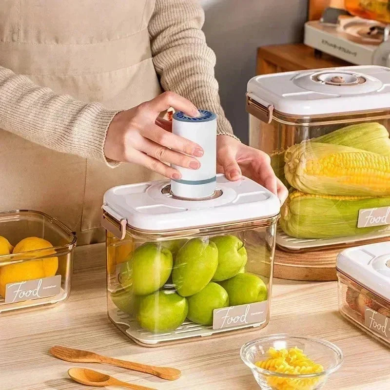 Vacuum Food Storage Container Hand-Pump Airtight