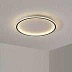 Round Slim Indoor Ceiling Lamp – Modern LED Flush Mount Light
