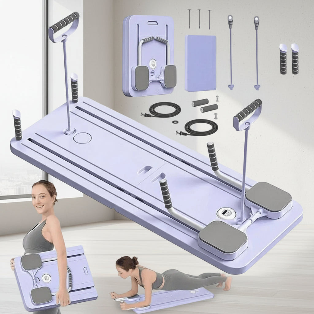 Flat Core Trainer with Resistance for Home Workouts - Ab Roller