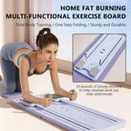 Flat Core Trainer with Resistance for Home Workouts - Ab Roller