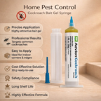 Cockroach Elimination Gel for Indoor Pest Control – Syringe Applicator