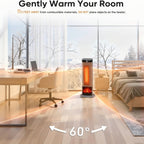 Portable Electric Heater with Remote Control – Warm Air Blower