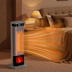 Portable Electric Heater with Remote Control – Warm Air Blower