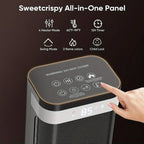Portable Electric Heater with Remote Control – Warm Air Blower