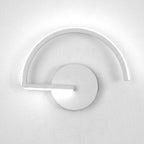 Modern Arc Design LED Wall Light with Curved Lines