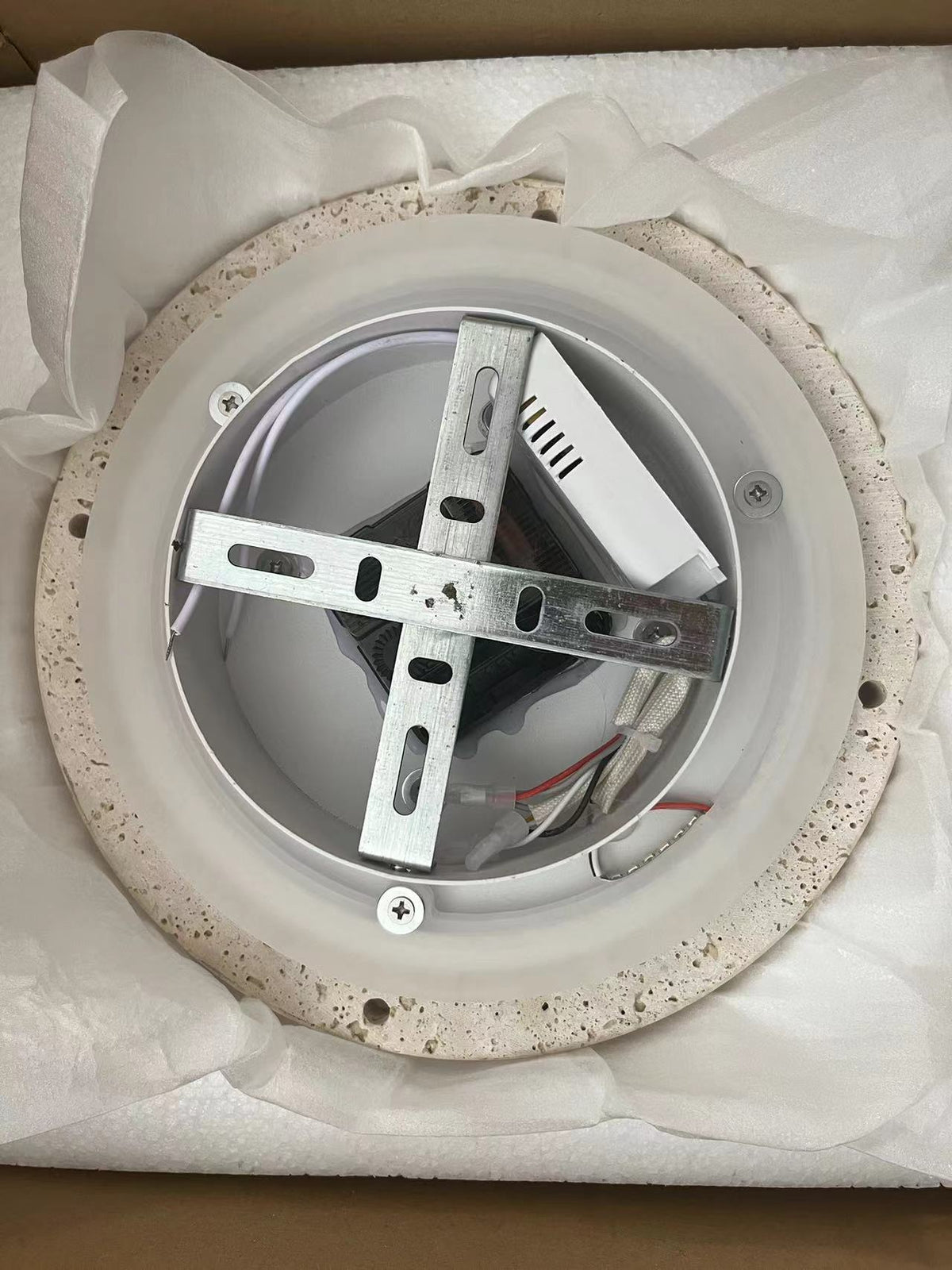 SereneStone Minimalist Natural Clock - Chic Home Accent