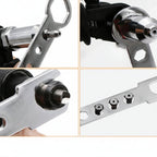 Interchangeable Nozzle Kit for Rivet Gun Drill Adapter