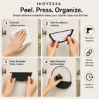 Space-Saving Pot Lid Organizers for Cabinets