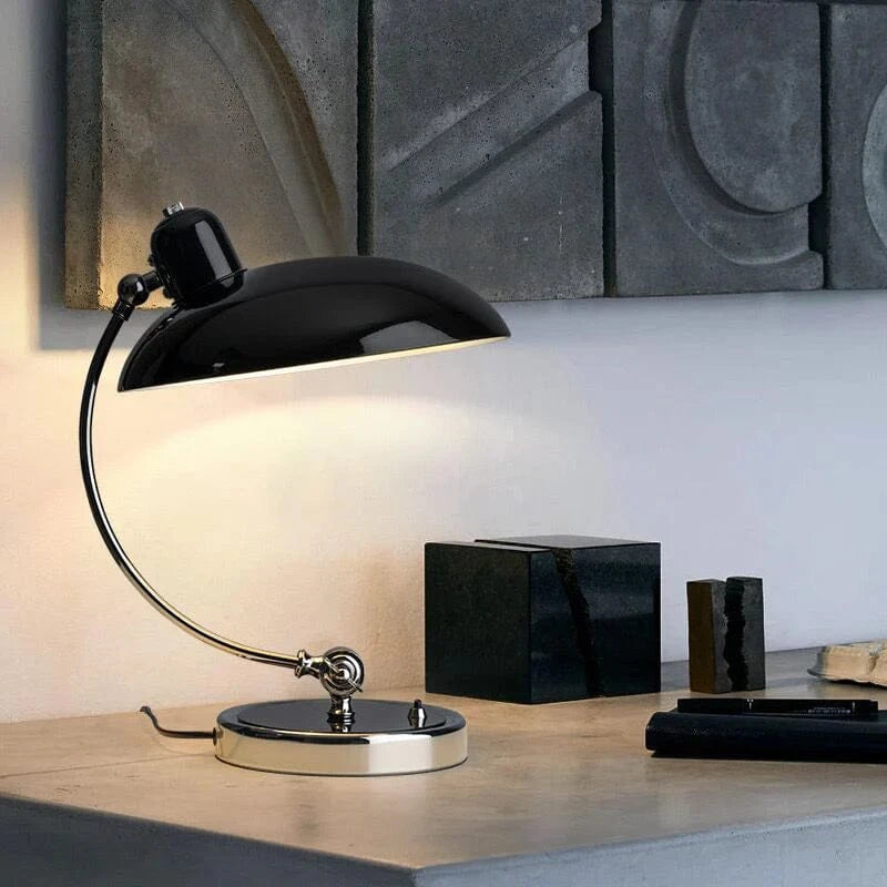 Modern Desk Lamp with Adjustable Head – Sleek Metal Design for Home or Office