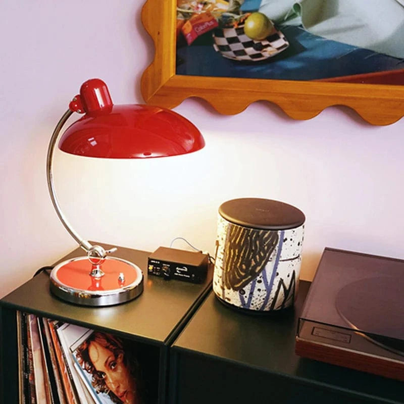 Modern Desk Lamp with Adjustable Head – Sleek Metal Design for Home or Office