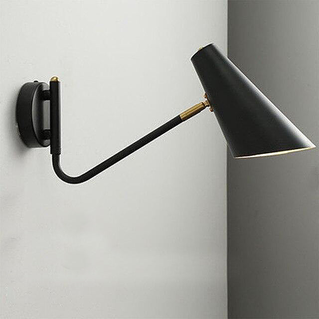 Versatile Metal Wall Light with Adjustable Shade