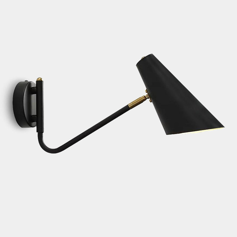 Versatile Metal Wall Light with Adjustable Shade