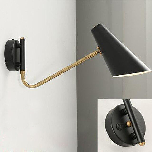 Versatile Metal Wall Light with Adjustable Shade