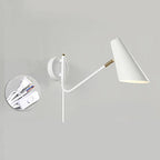 Versatile Metal Wall Light with Adjustable Shade