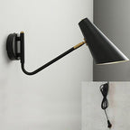Versatile Metal Wall Light with Adjustable Shade