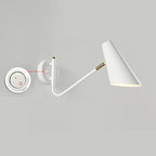 Versatile Metal Wall Light with Adjustable Shade