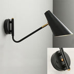 Versatile Metal Wall Light with Adjustable Shade