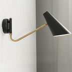 Versatile Metal Wall Light with Adjustable Shade