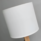Wooden Desk Lamp with Adjustable Height