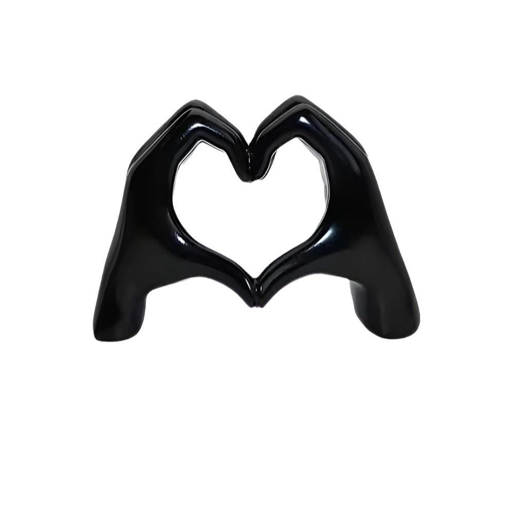 Heart-Shaped Love Hands Sculpture – High-Quality Decorative Art