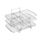 Stackable Cooking Tray for Air Fryer in Kitchen