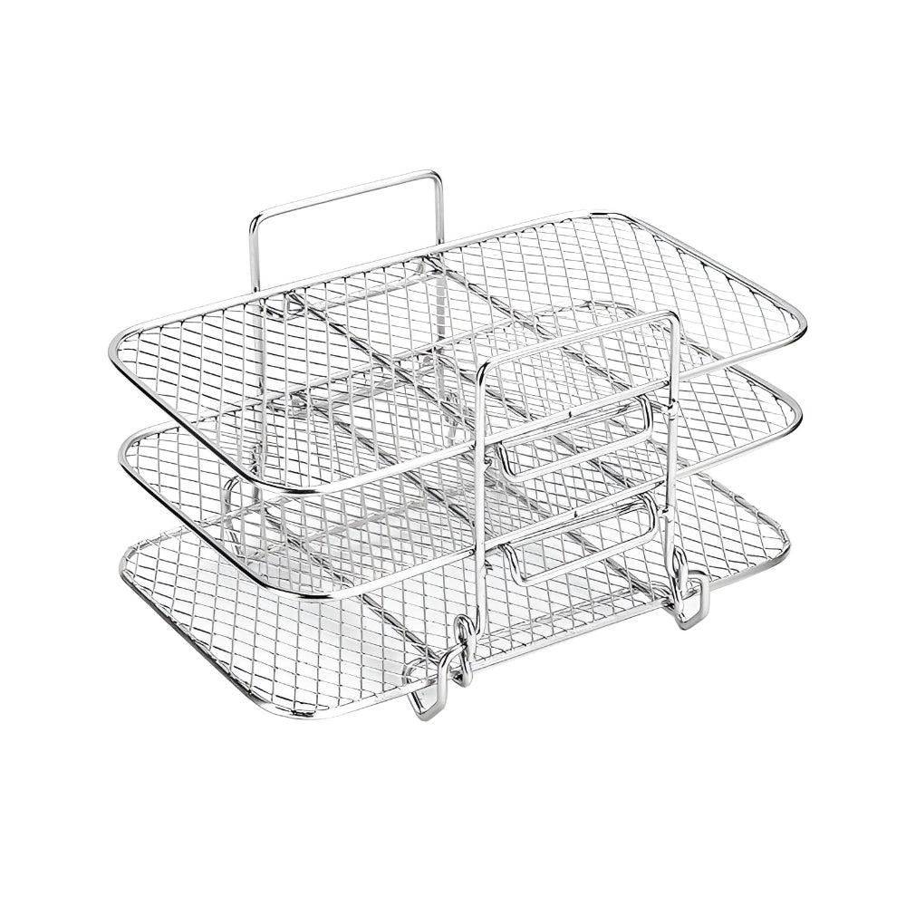 Stackable Cooking Tray for Air Fryer in Kitchen