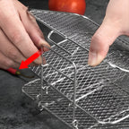 Stackable Cooking Tray for Air Fryer in Kitchen