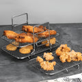 Stackable Cooking Tray for Air Fryer in Kitchen