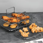 Stackable Cooking Tray for Air Fryer in Kitchen