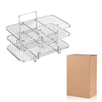 Stackable Cooking Tray for Air Fryer in Kitchen