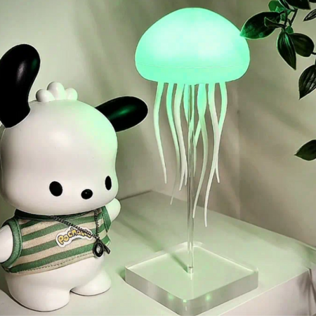 Color-Changing LED Jellyfish Lamp for Table Decoration