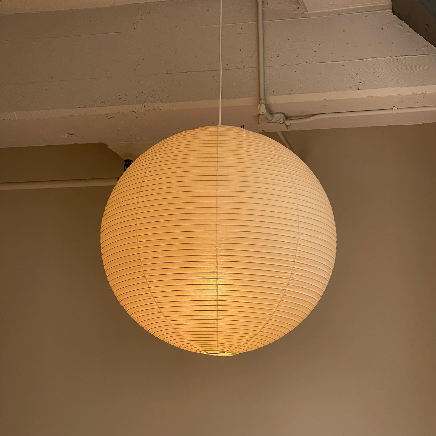 Soft Ambient Light Paper Pendant Lamp with Japanese Design