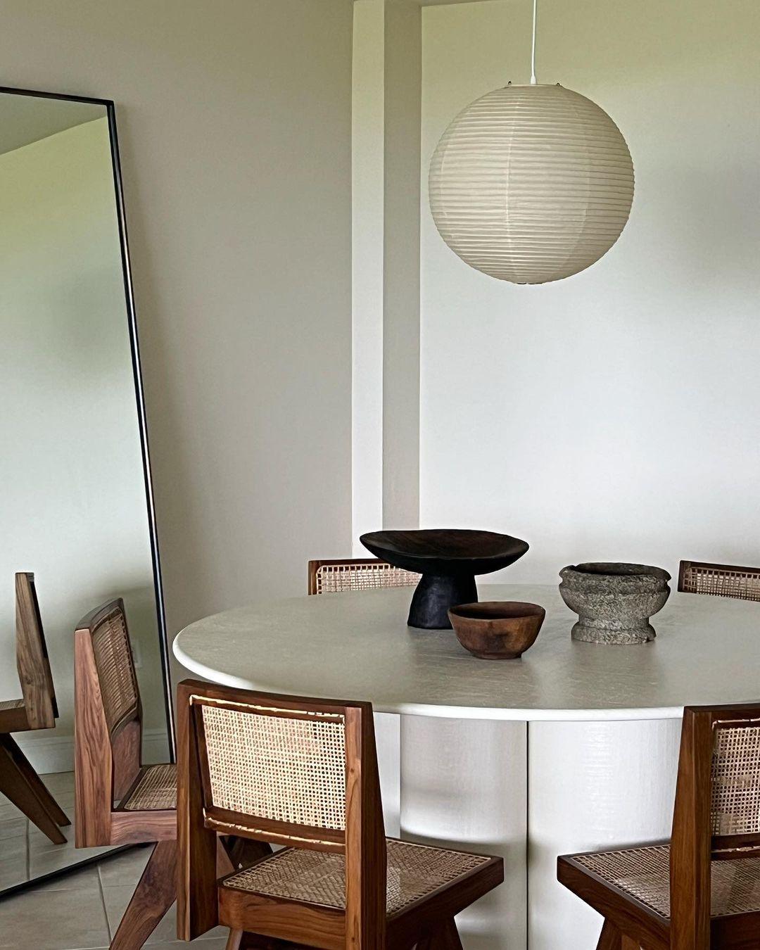 Soft Ambient Light Paper Pendant Lamp with Japanese Design