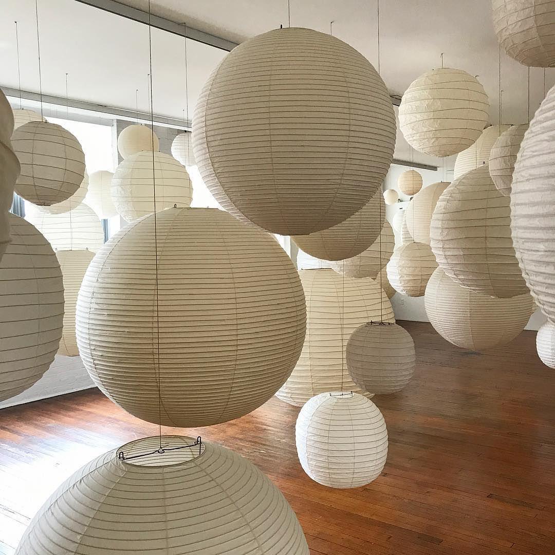 Soft Ambient Light Paper Pendant Lamp with Japanese Design