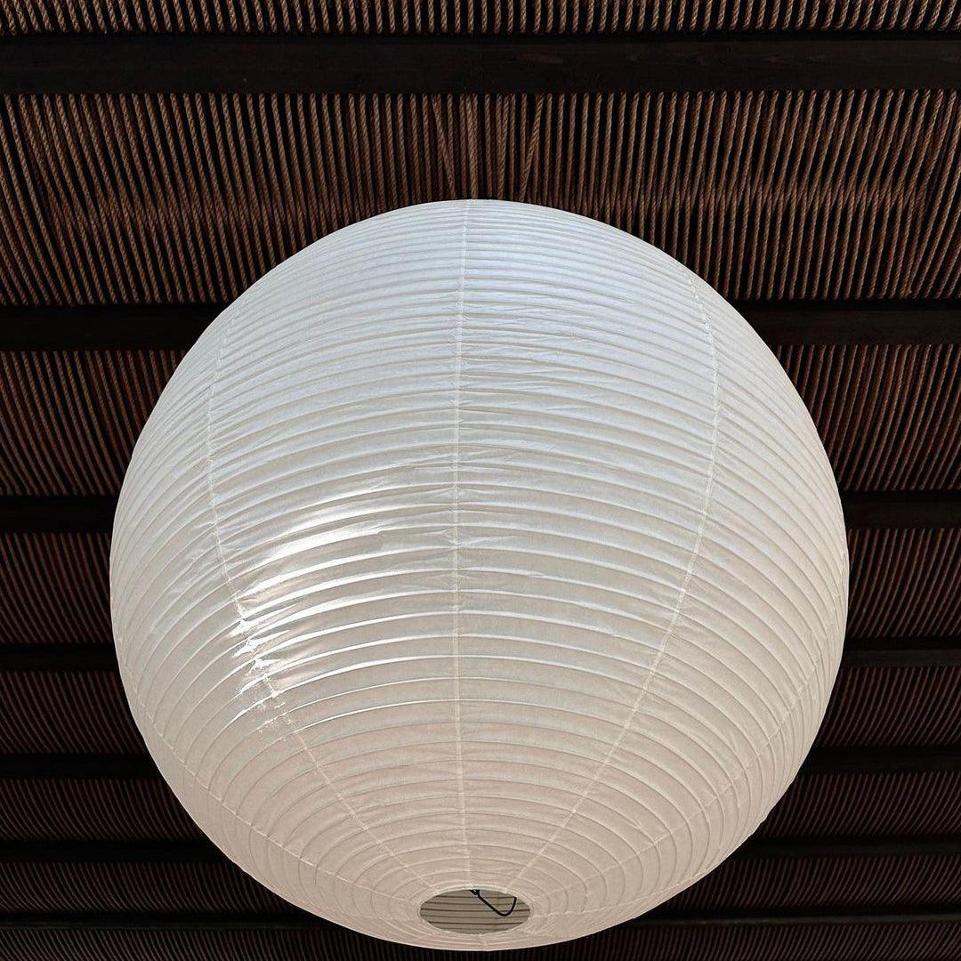 Soft Ambient Light Paper Pendant Lamp with Japanese Design