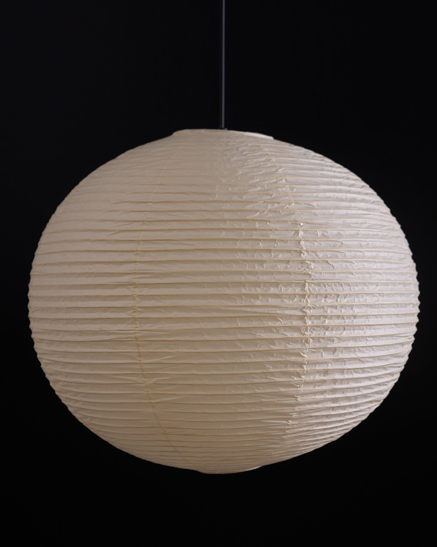 Soft Ambient Light Paper Pendant Lamp with Japanese Design