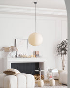 Soft Ambient Light Paper Pendant Lamp with Japanese Design