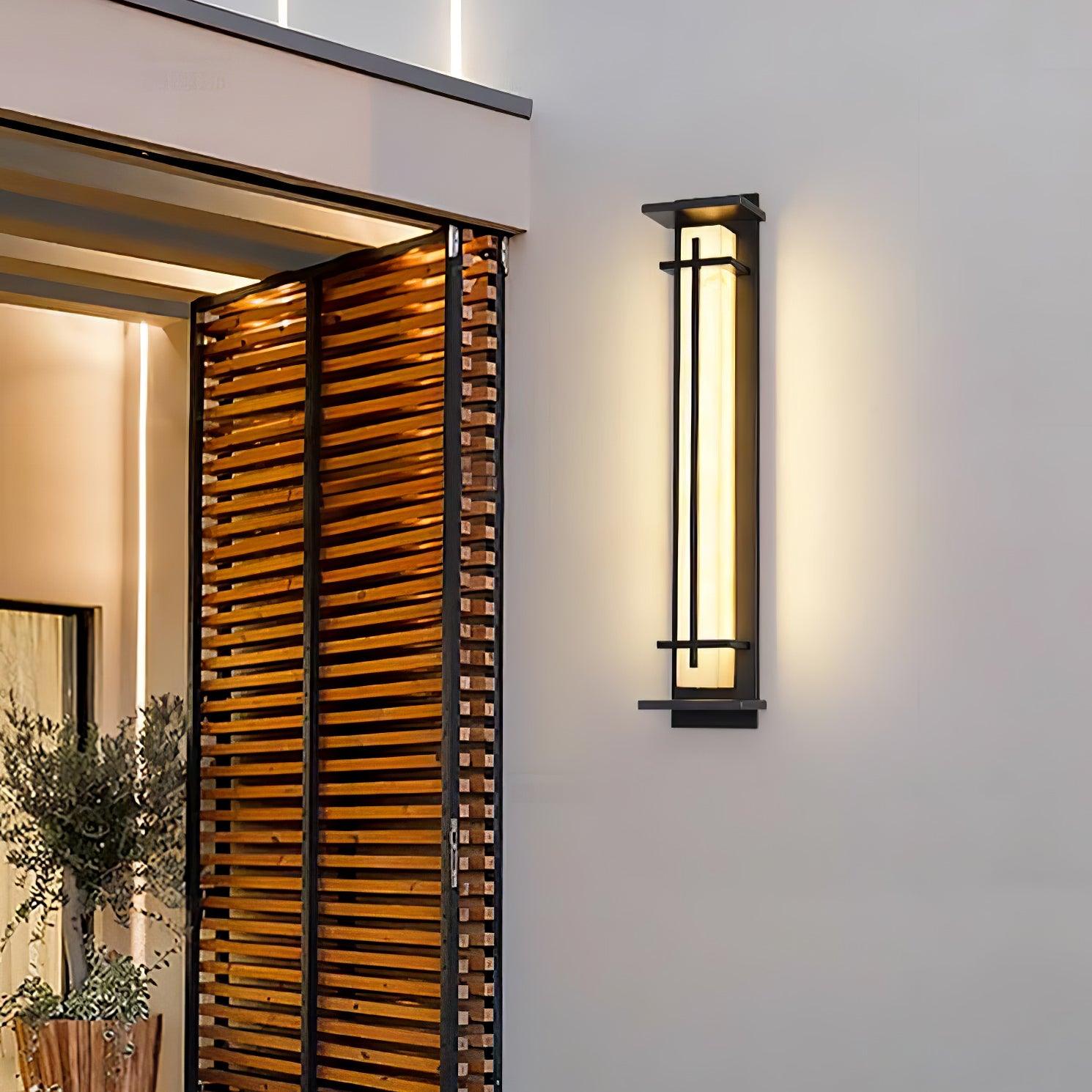 Waterproof Outdoor Wall Lantern with Integrated LED – Durable Lighting Solution