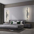 Modern Black and Gold Wall Sconce – Elegant Lighting Fixture