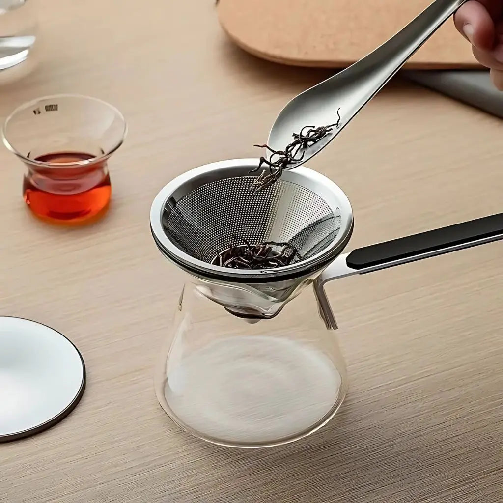 Elegant One-Touch Tea Infuser Teapot for Effortless Brewing