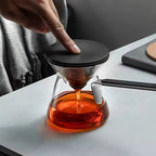 Elegant One-Touch Tea Infuser Teapot for Effortless Brewing