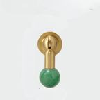 Elegant Amber Gem Cabinet Pull