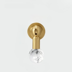 Elegant Amber Gem Cabinet Pull