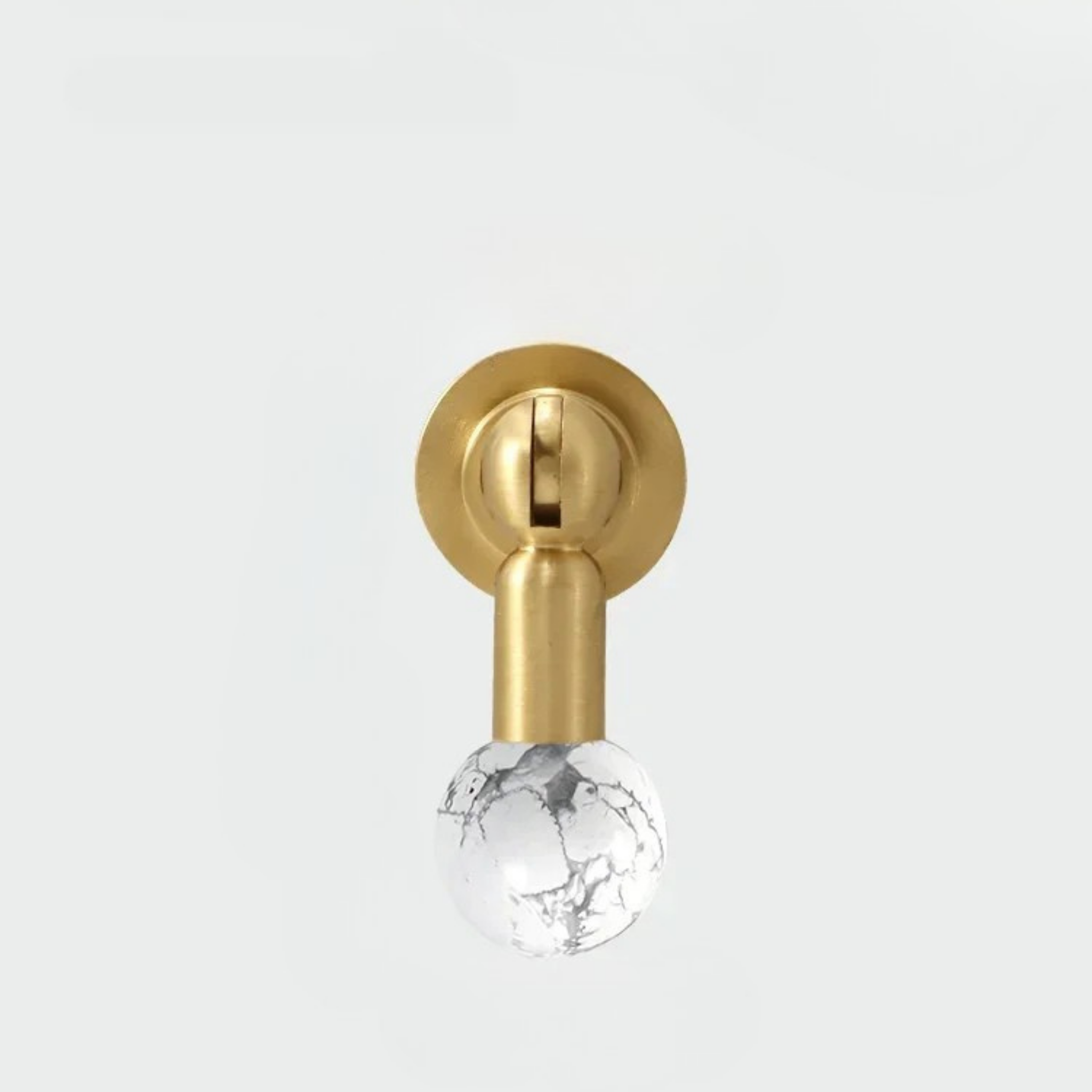 Elegant Amber Gem Cabinet Pull