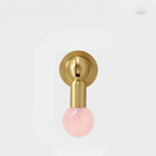 Elegant Amber Gem Cabinet Pull