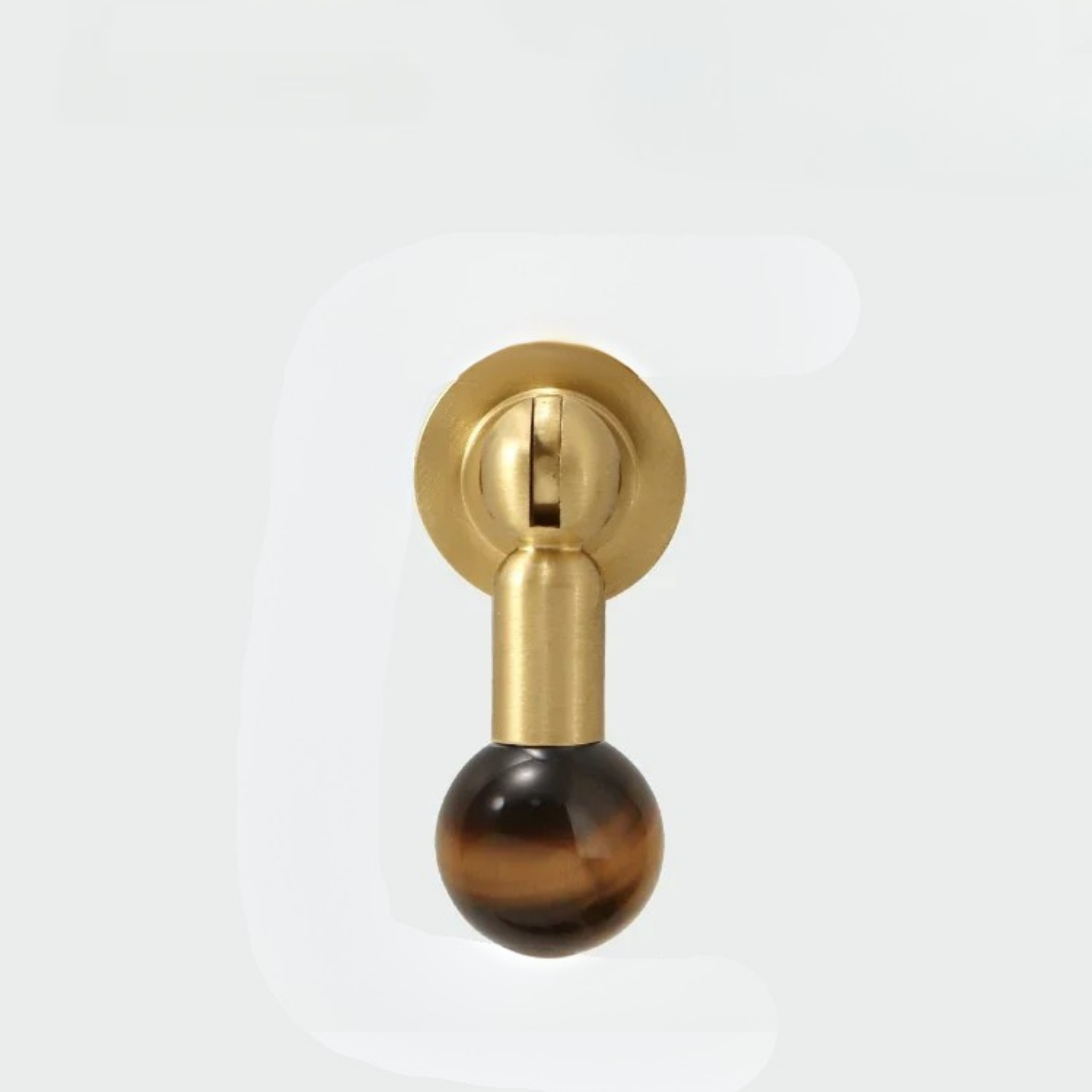 Elegant Amber Gem Cabinet Pull