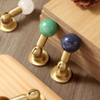 Elegant Amber Gem Cabinet Pull