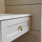 Elegant Amber Gem Cabinet Pull